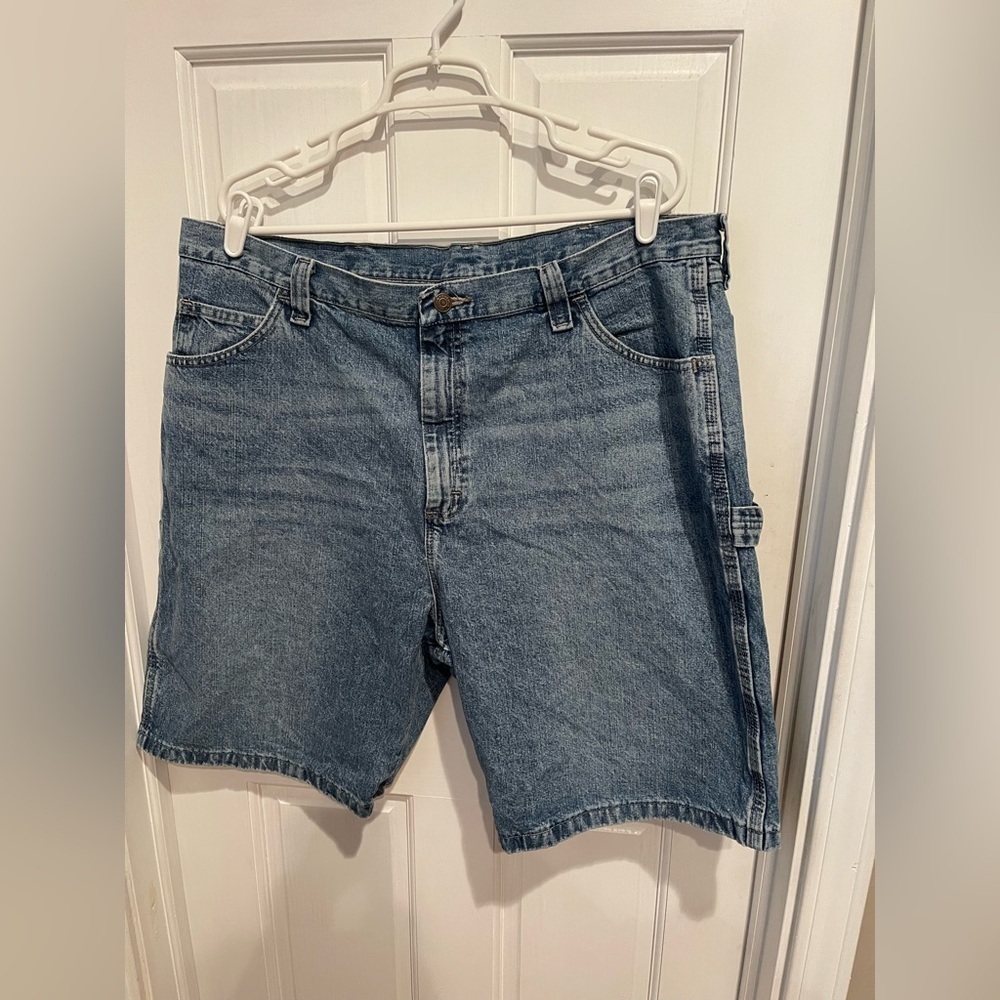 Wrangler Blue Carpenter Men’s Jean Shorts 40